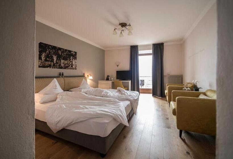 חדר דלוקס עם מרפסת, Schloss Plars Wine & Suites