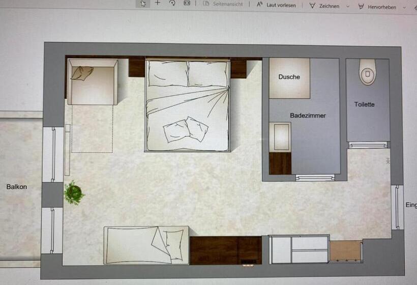 חדר משפתחתי סופריור, Villa Thermale