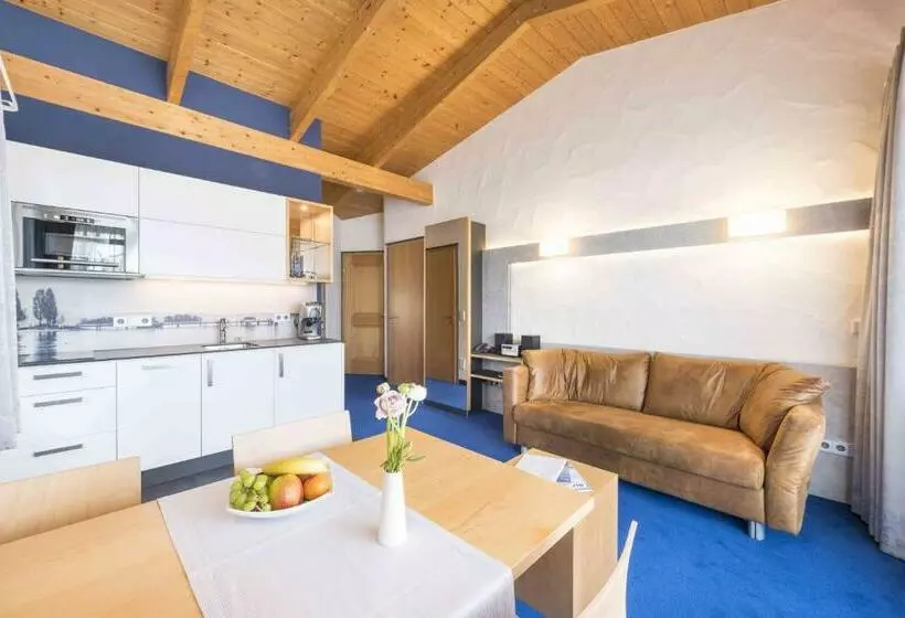Huoneisto 1 Makuuhuone, Appartement Hotel Seerose