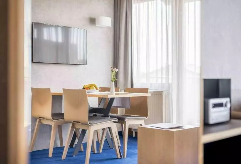 Huoneisto 1 Makuuhuone, Appartement Hotel Seerose