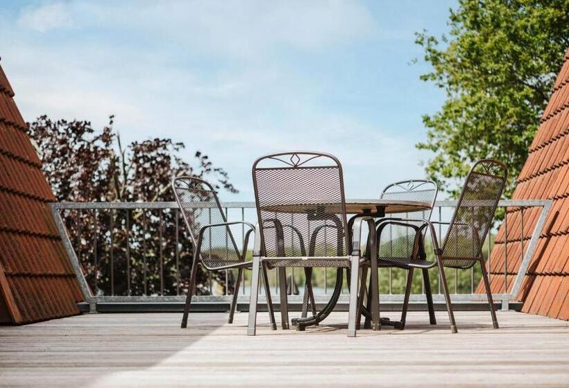 침실 1개 복층 룸, Appartementhotel Seeblick