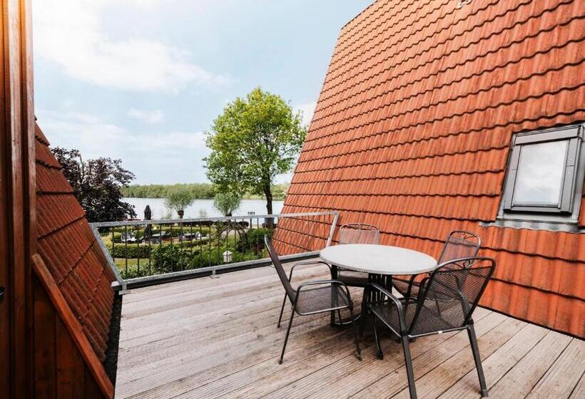 침실 1개 복층 룸, Appartementhotel Seeblick