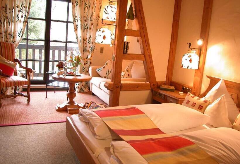 스탠다드 싱글 룸, Relais & Châteaux Jagdhof Glashütte