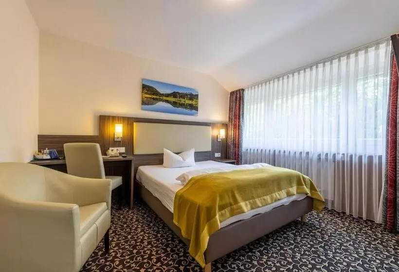 اتاق استاندارد یک نفره, Thermen Hotel & Restaurant Bad Soden