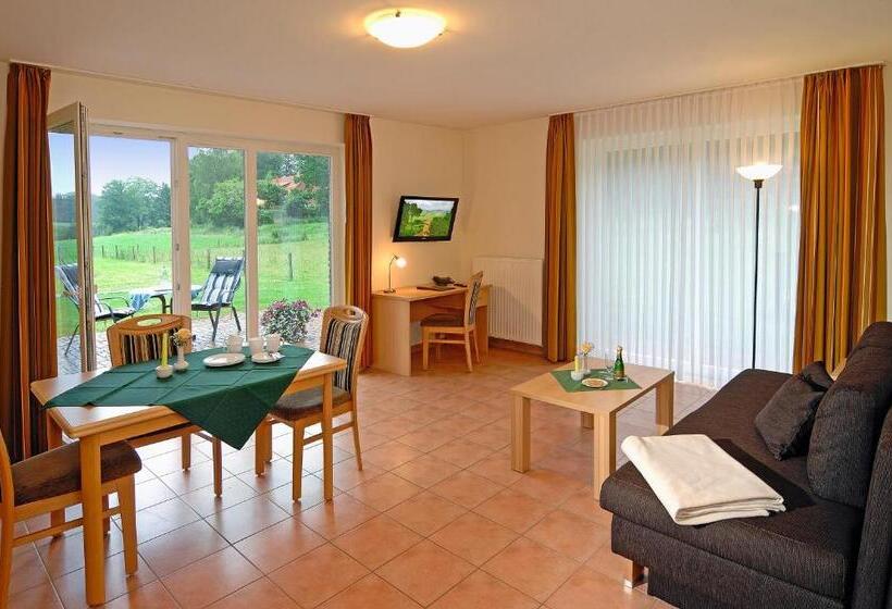 带1个卧室的带阳台的公寓, Café Wahlde