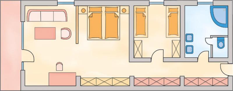 غرفة ديلوكس عائلية, Berghotel Habbel Und Die Welt Kann Warten