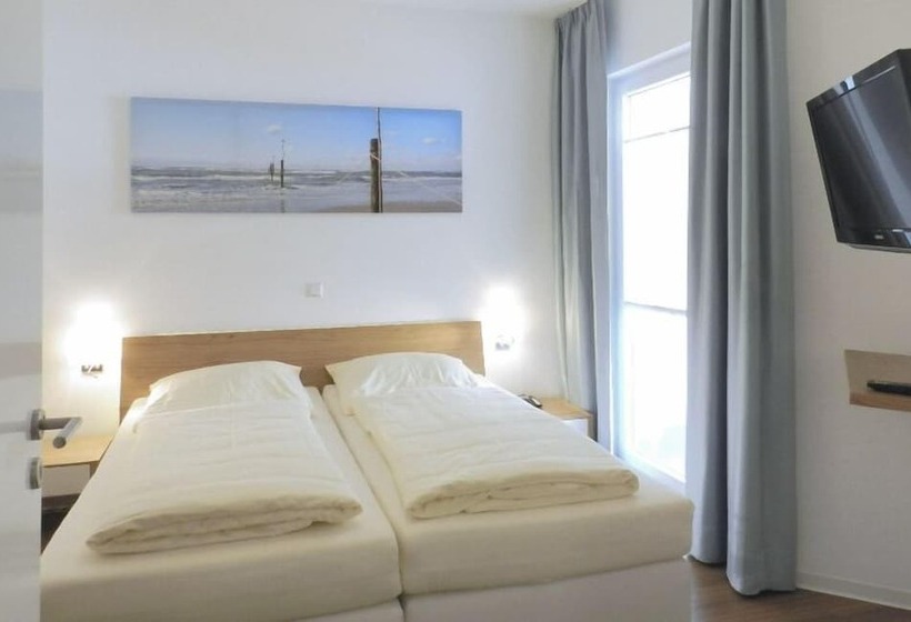 Апартаменты 1 Спальня Нижний Этаж, Apartments Boardinghaus Norderney