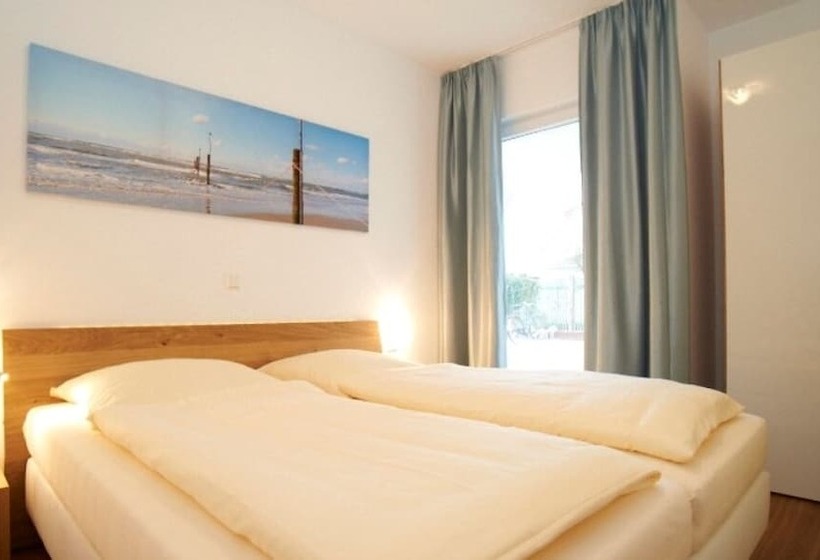 Апартаменты 1 Спальня Нижний Этаж, Apartments Boardinghaus Norderney