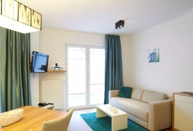 １階の１ベッドルームアパートメント, Apartments Boardinghaus Norderney
