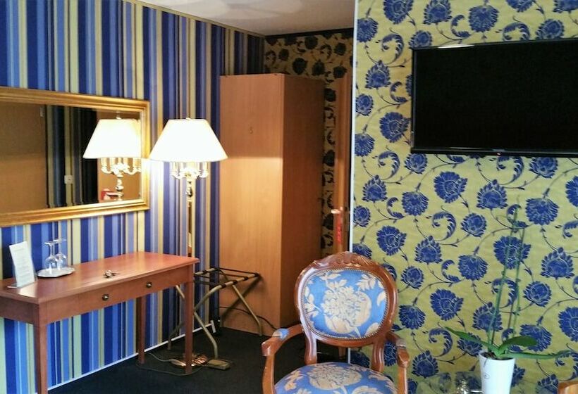 标准间带双人床, Restaurant Landhaus Rebstock