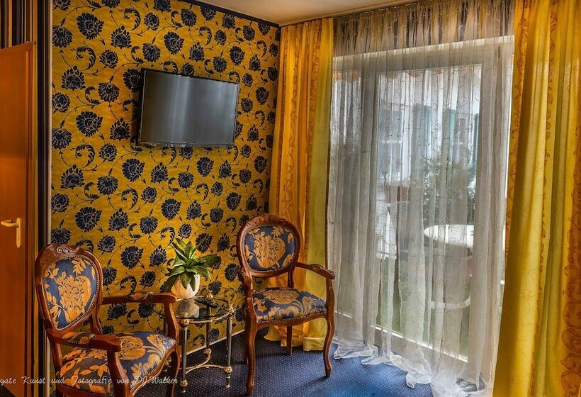 标准间带双人床, Restaurant Landhaus Rebstock