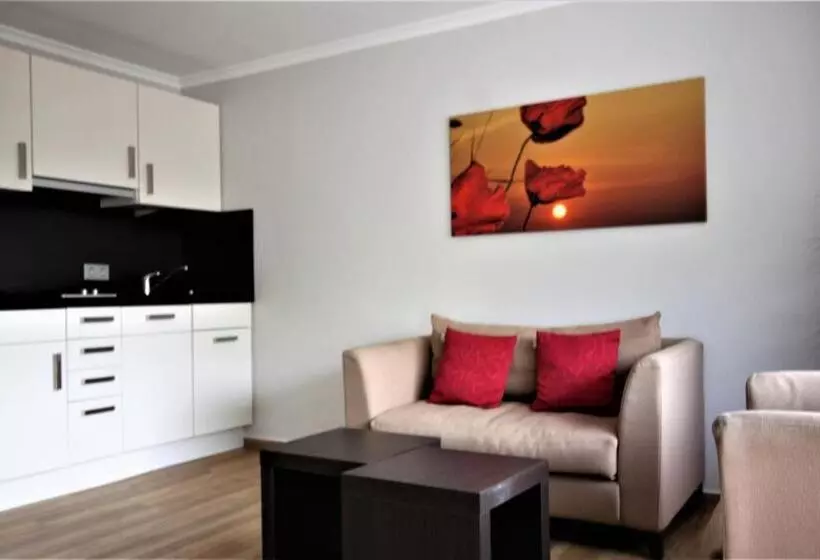 １ベッドルームのデラックスアパートメント, Feriendomizil Am Lindenplatz