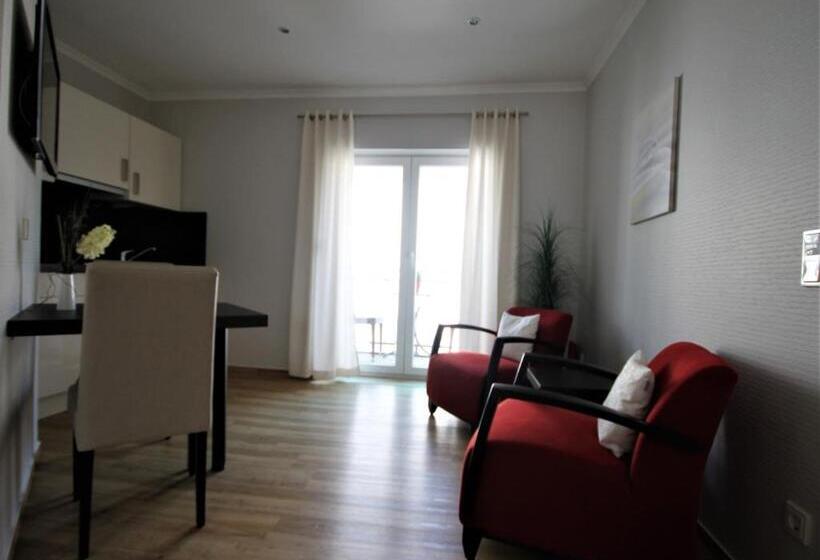 דירת שני חדרים, Feriendomizil Am Lindenplatz