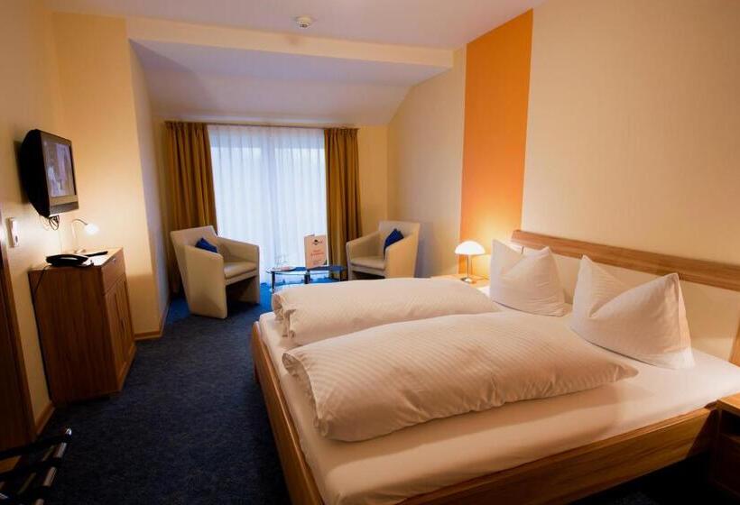 غرفة قياسية مطلّة علي الحديقة, Garni Zur Alten Post