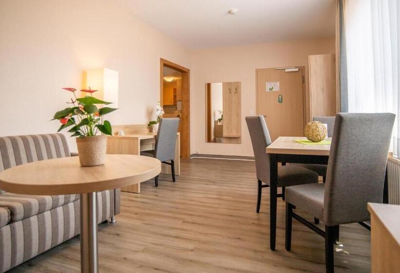 شقة غرفة نوم واحدة بالطابق الأرضى, Garni Zur Alten Post