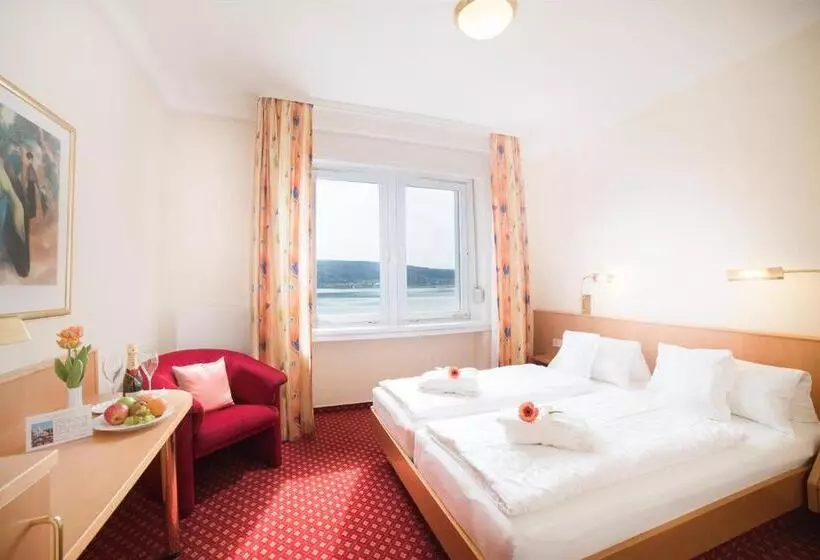 Standard-huone Järvinäkymä, Strandhotel Löchnerhaus