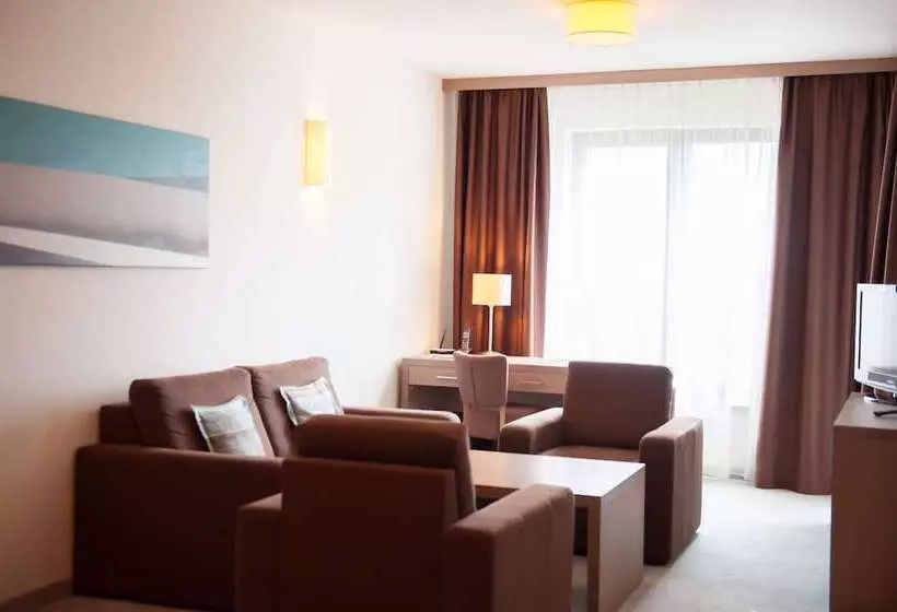 ２ベッドルームのスーペリアアパートメント, Baltic Plaza Hotel Medi Spa