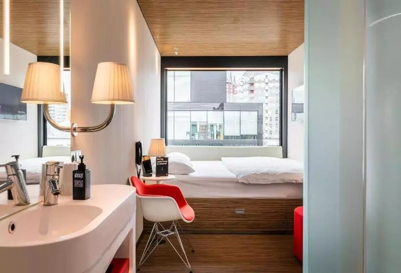 キングサイズベッドのスタンダードルーム, Citizenm Rotterdam