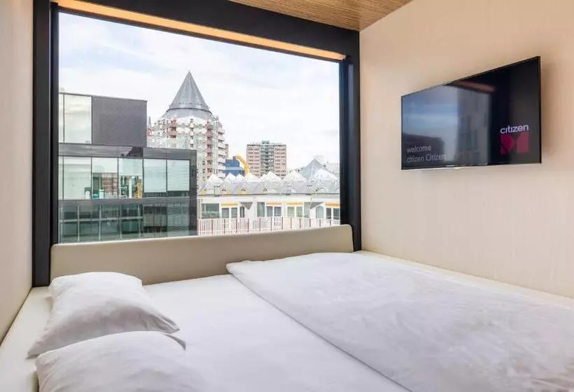 キングサイズベッドのスタンダードルーム, Citizenm Rotterdam