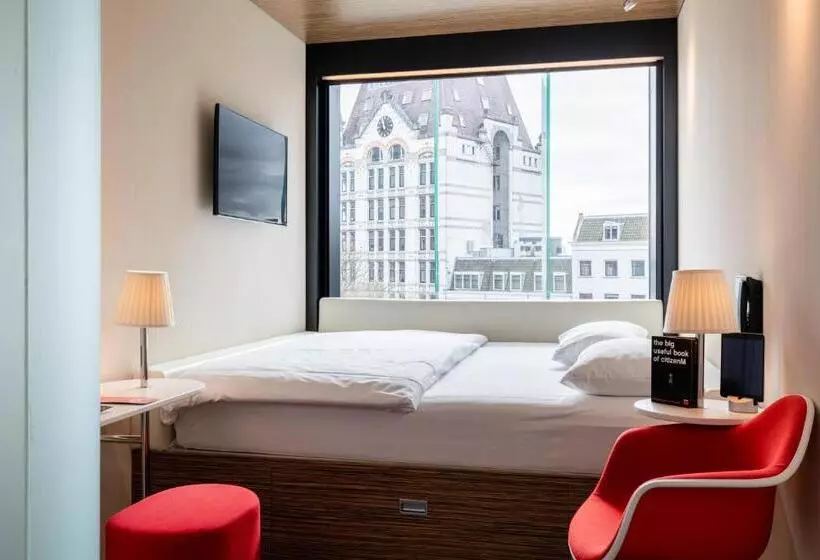 キングサイズベッドのスタンダードルーム, Citizenm Rotterdam