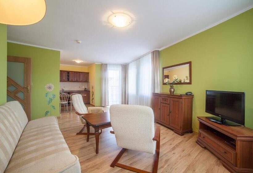 带1个卧室的带阳台的公寓, Olymp