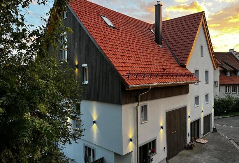침실 1개 발코니 아파트, Wildkräuter Gasthof Linde