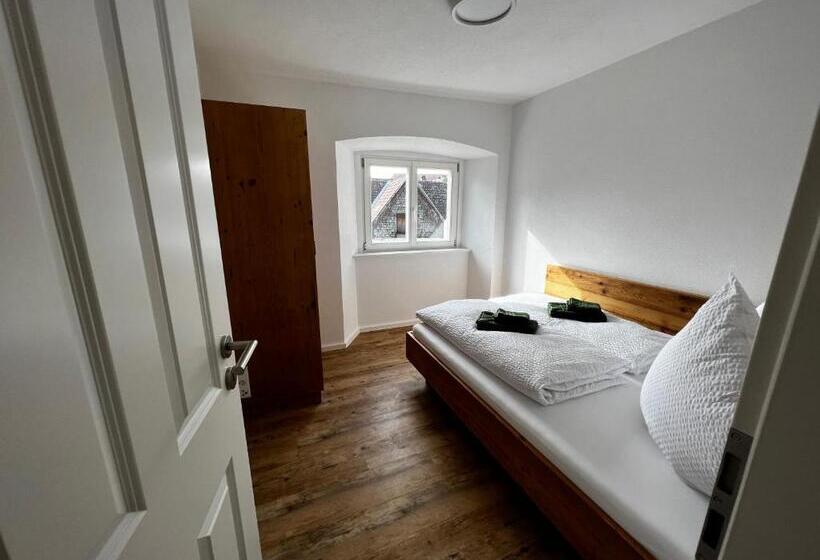 침실 1개 발코니 아파트, Wildkräuter Gasthof Linde