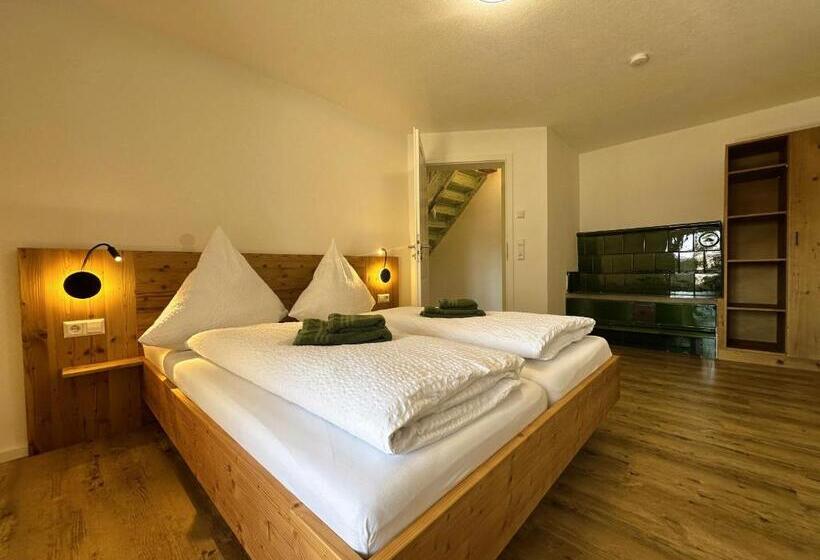 침실 1개 발코니 아파트, Wildkräuter Gasthof Linde