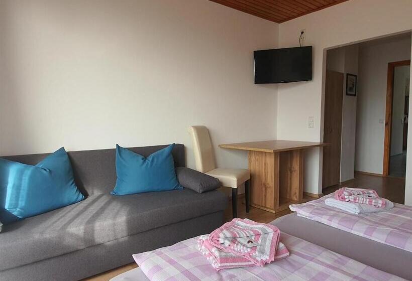 חדר סטנדרט עם מרפסת, Landgasthof Waldesruh