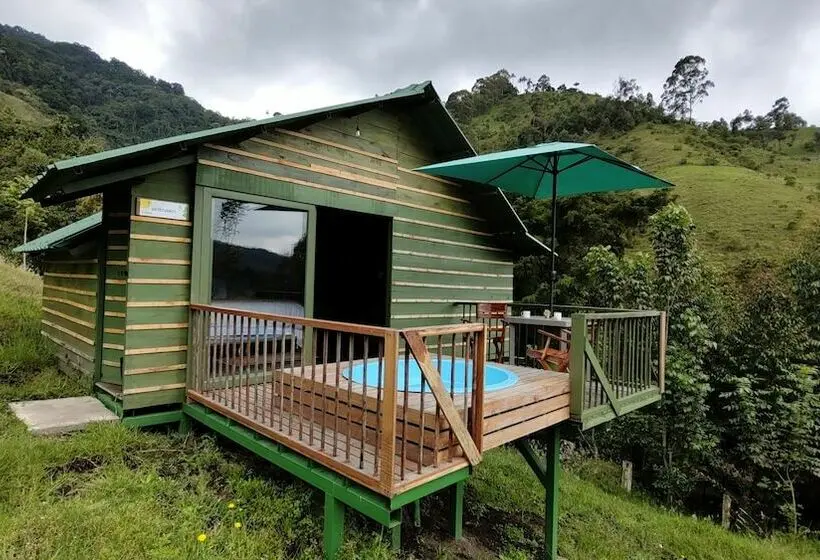 Deluxe-mökki, Ecohotel Pinohermoso