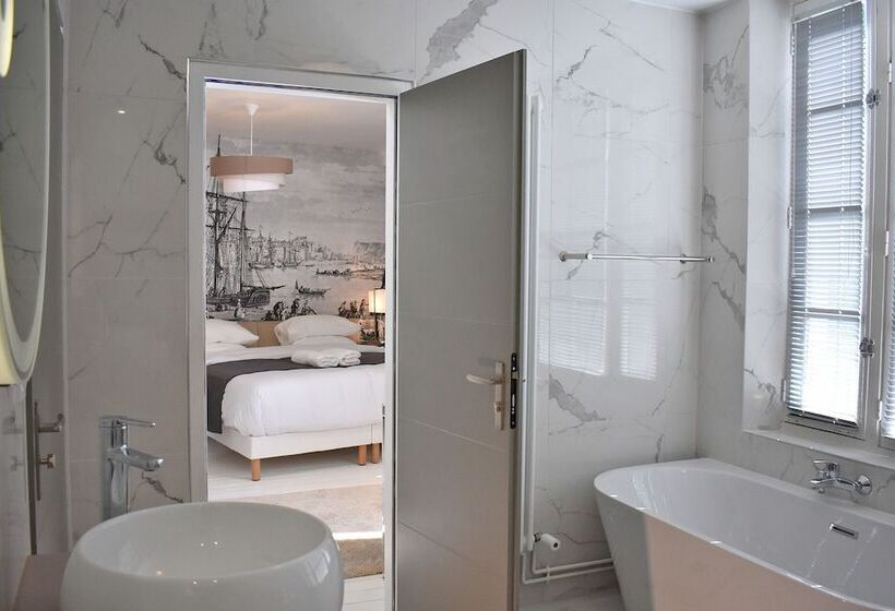 套房带园景, Villa Castel Chambres D Hôtes B&b