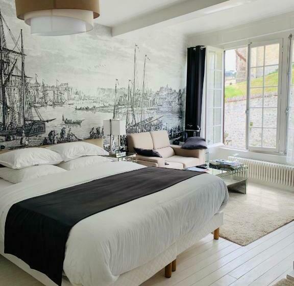 套房带园景, Villa Castel Chambres D Hôtes B&b