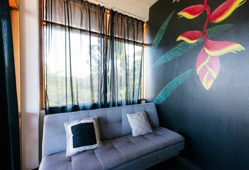 海の見えるダブルベッドスタンダードルーム, Punta Duarte Garden Inn