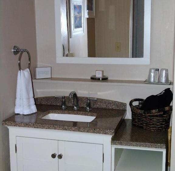 מיטת קינג בסוויטה, The Charleston Inn Hendersonville Nc