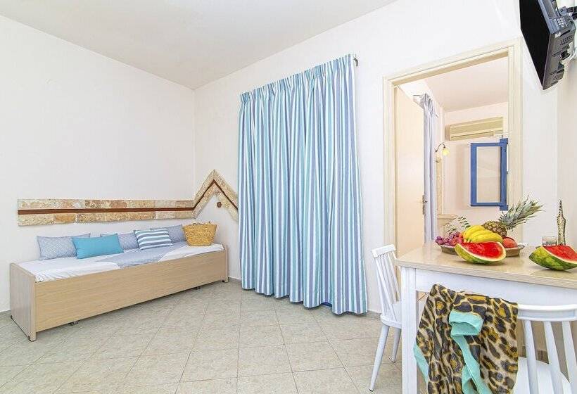 带1个卧室带泳池的公寓, Ilios Malia Hotel Resort