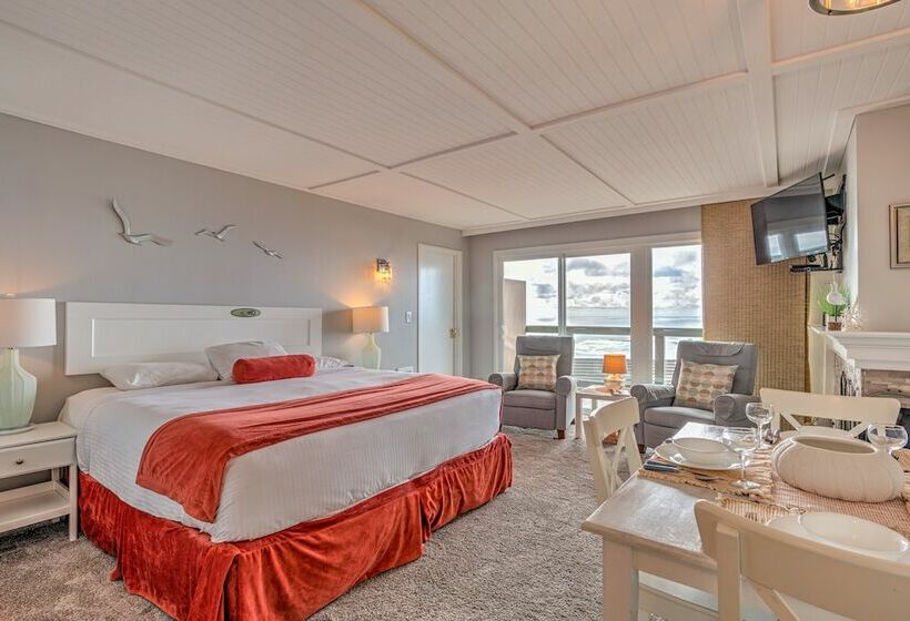 스탠다드 스튜디오 더블 침대, Inn At Otter Crest