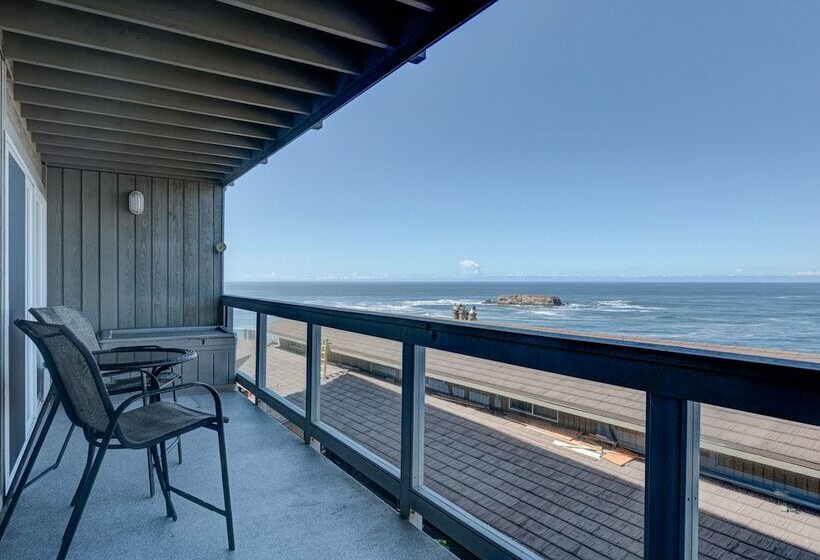 스탠다드 스튜디오 더블 침대, Inn At Otter Crest