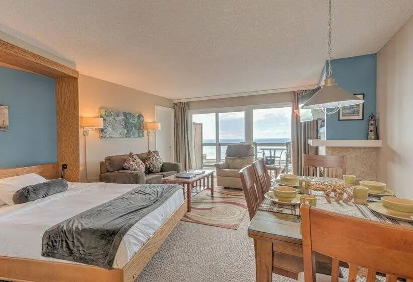 ダブルベッドのスタンダードスタジオ, Inn At Otter Crest