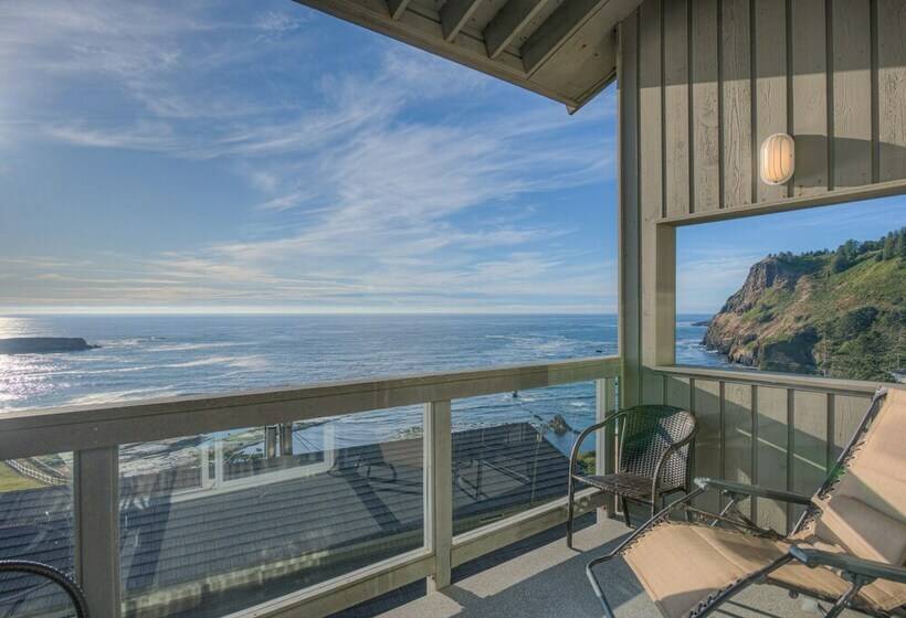 스탠다드 스튜디오 더블 침대, Inn At Otter Crest