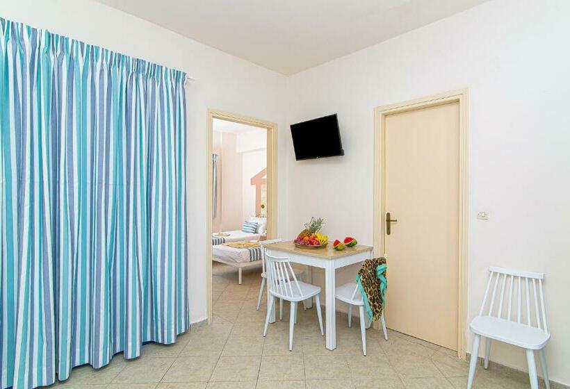 带1个卧室带泳池的公寓, Ilios Malia Hotel Resort