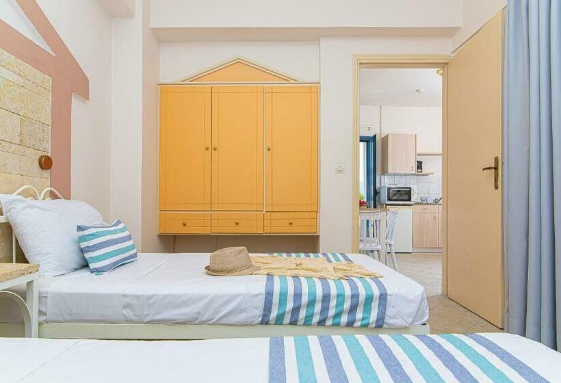 Апартаменты 1 Спальня Вид на Бассейн, Ilios Malia Hotel Resort