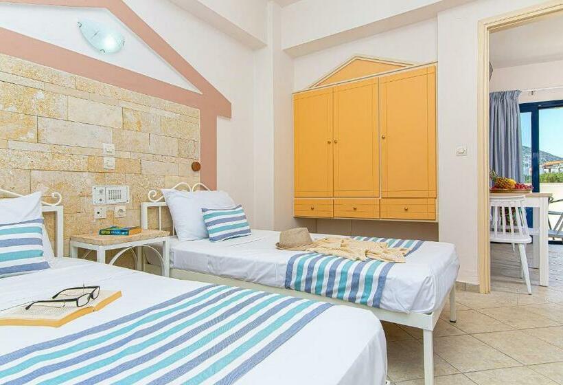 带1个卧室带泳池的公寓, Ilios Malia Hotel Resort