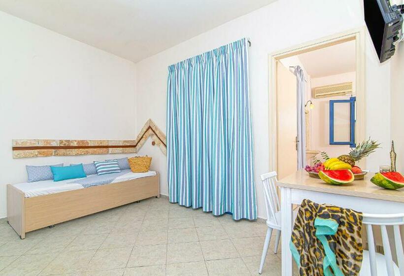 带1个卧室带泳池的公寓, Ilios Malia Hotel Resort