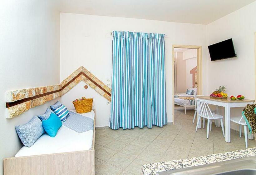 带1个卧室带泳池的公寓, Ilios Malia Hotel Resort