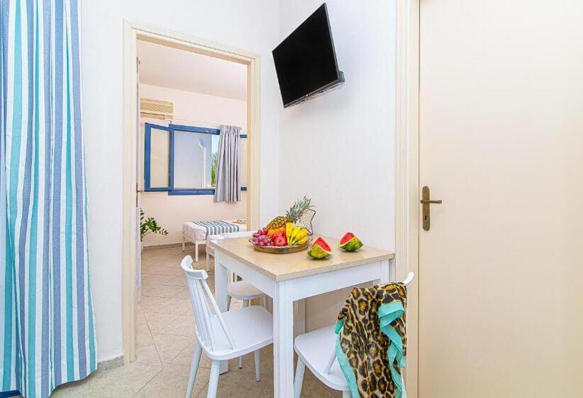 带1个卧室带泳池的公寓, Ilios Malia Hotel Resort