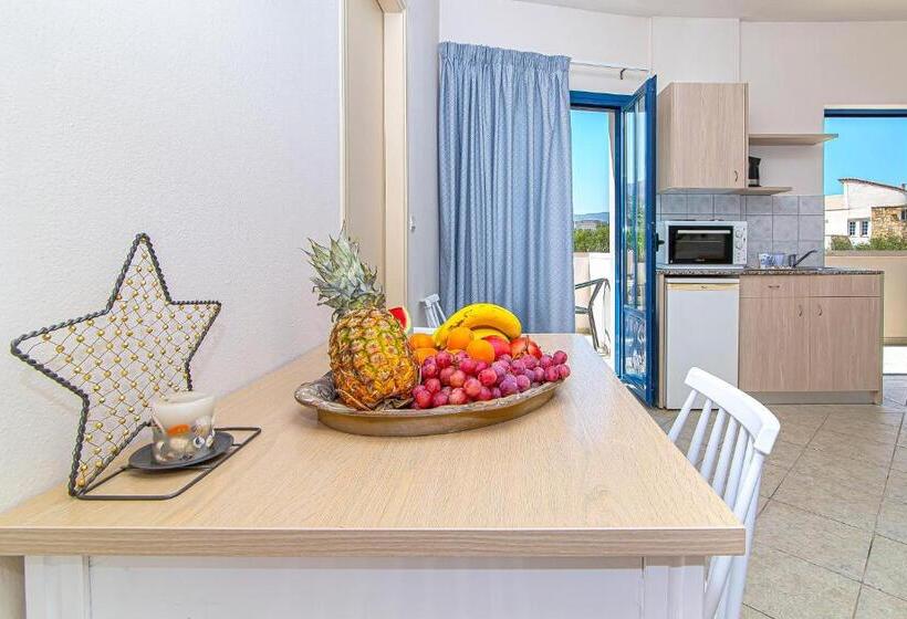 带1个卧室带泳池的公寓, Ilios Malia Hotel Resort