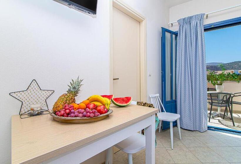 Апартаменты 1 Спальня Вид на Бассейн, Ilios Malia Hotel Resort