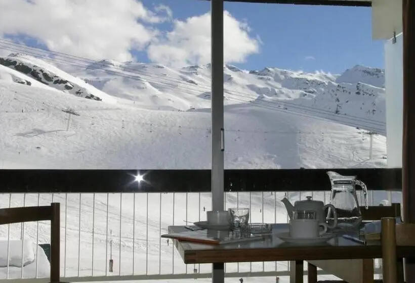 景色の見える一ベッドルームアパートメント, Clubhotel Le Gypaete Residence Val Thorens