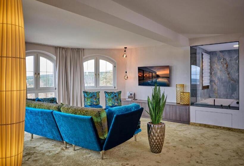 带按摩浴盆的套房, Der Birkenhof Spa & Genuss Resort