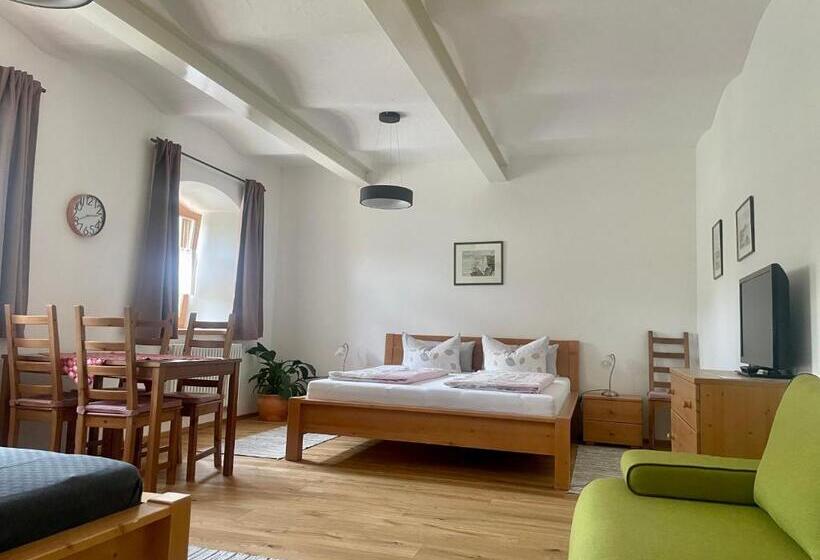 Апартаменты 1 Спальня с Террасой, Pension Bernhardhof